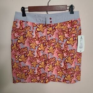 NWT Royal Robbins Splash Around Skirt Crimson